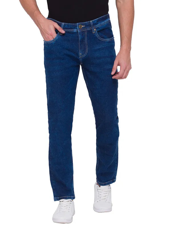 Being Human Men Slim Fit Denim-Dark Tone