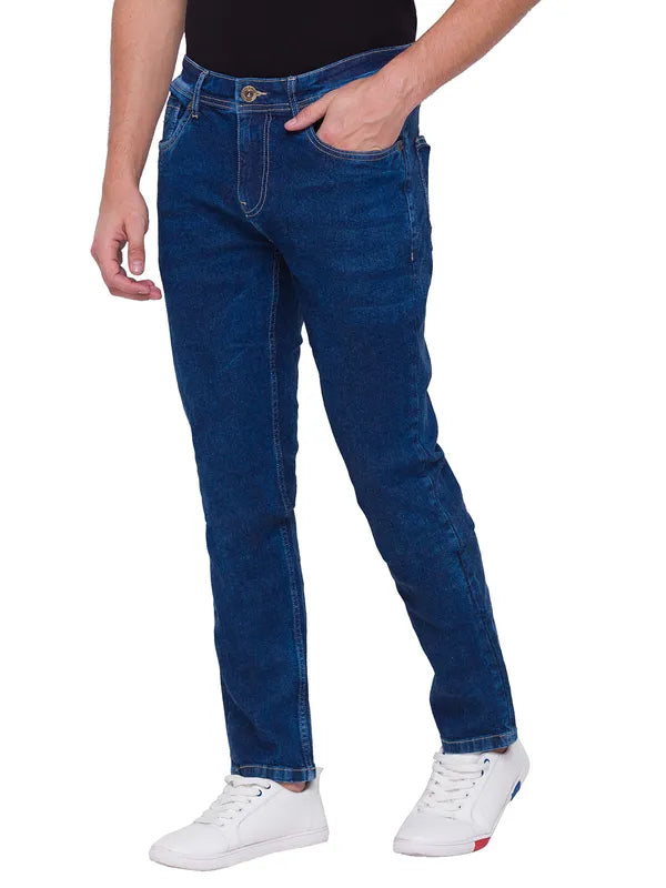 Being Human Men Slim Fit Denim-Dark Tone