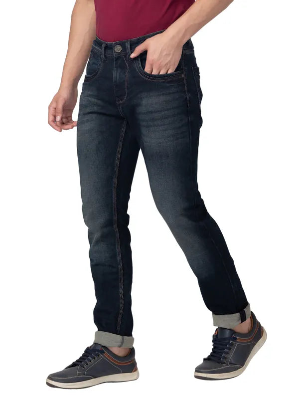 Being Human Men Skinny Fit Denim-Dark Tone