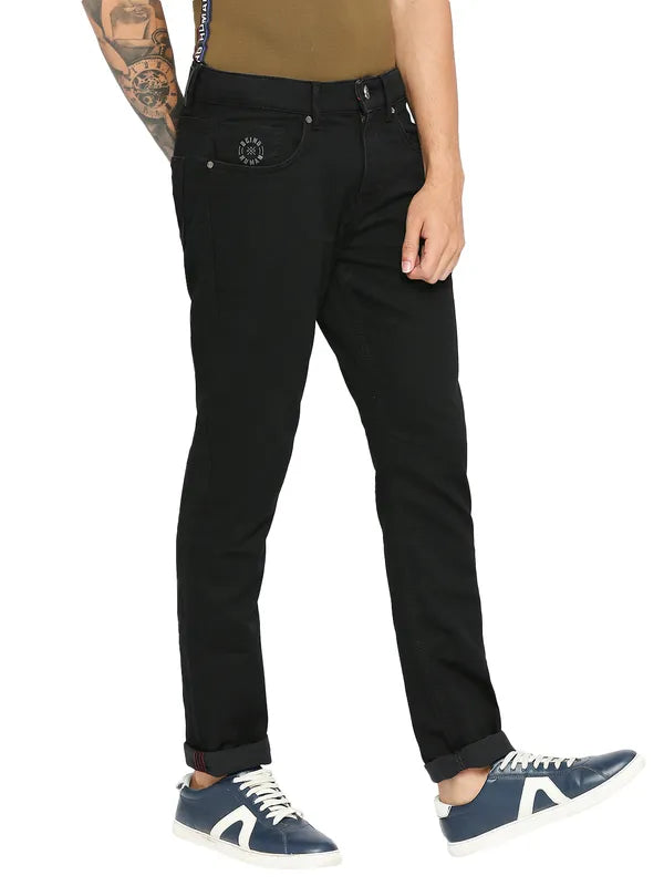 Being Human Men Slim Fit Denim-Black Tone