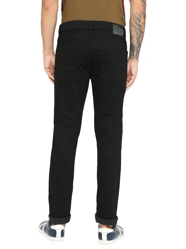 Being Human Men Slim Fit Denim-Black Tone