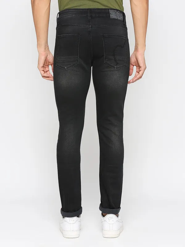 Being Human Men Slim Fit Denim-Black Tone