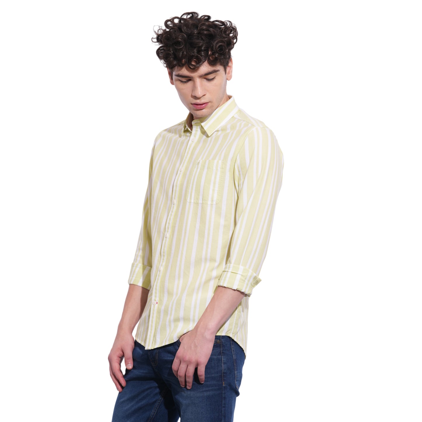 Being Human Mens-Top Shirt- Green , LT. Pink , Orange