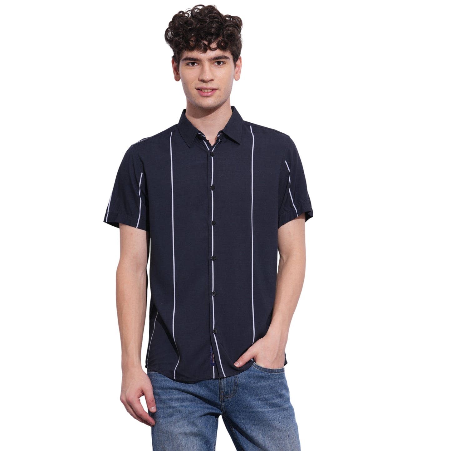 Being Human Mens-Top Shirt Black