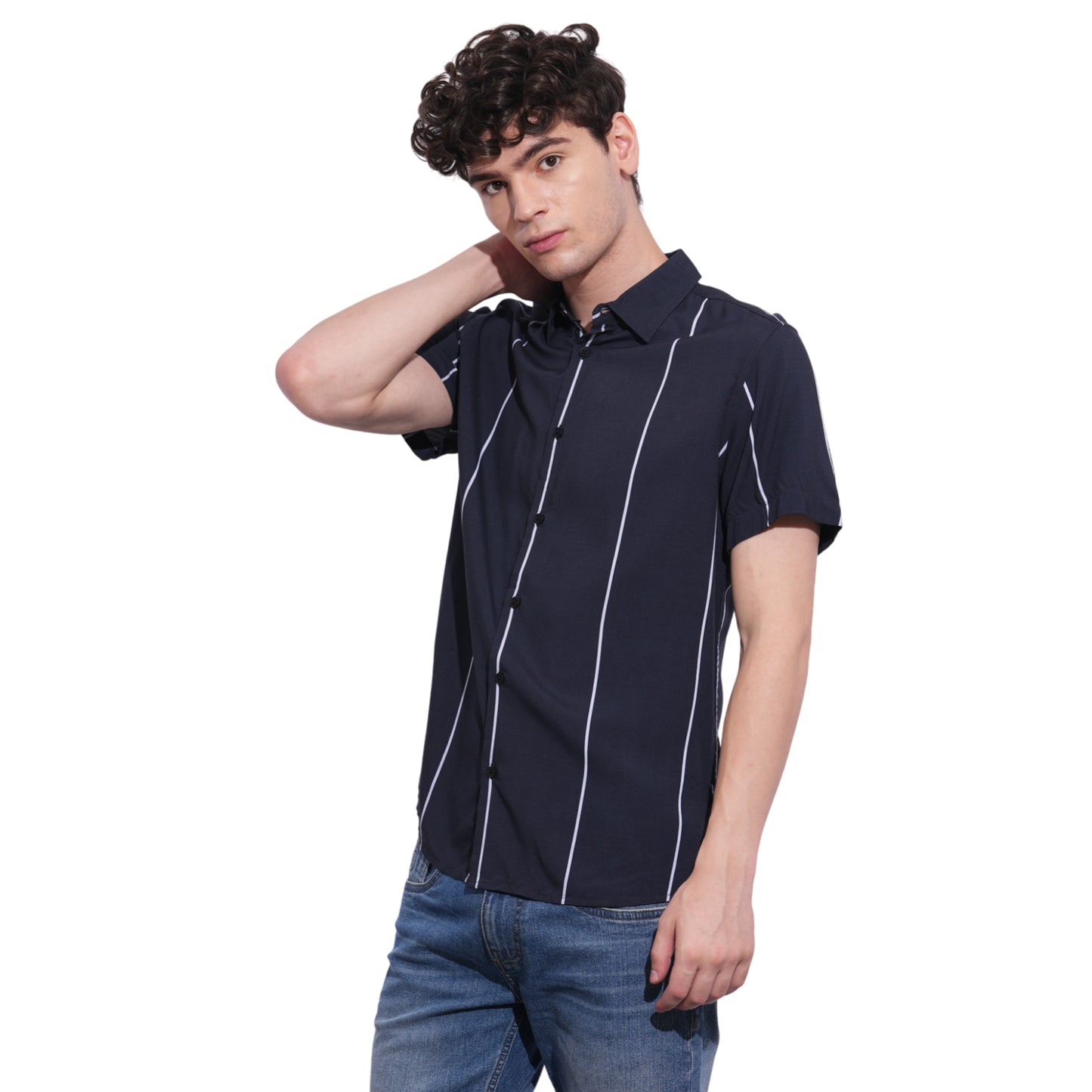 Being Human Mens-Top Shirt Black