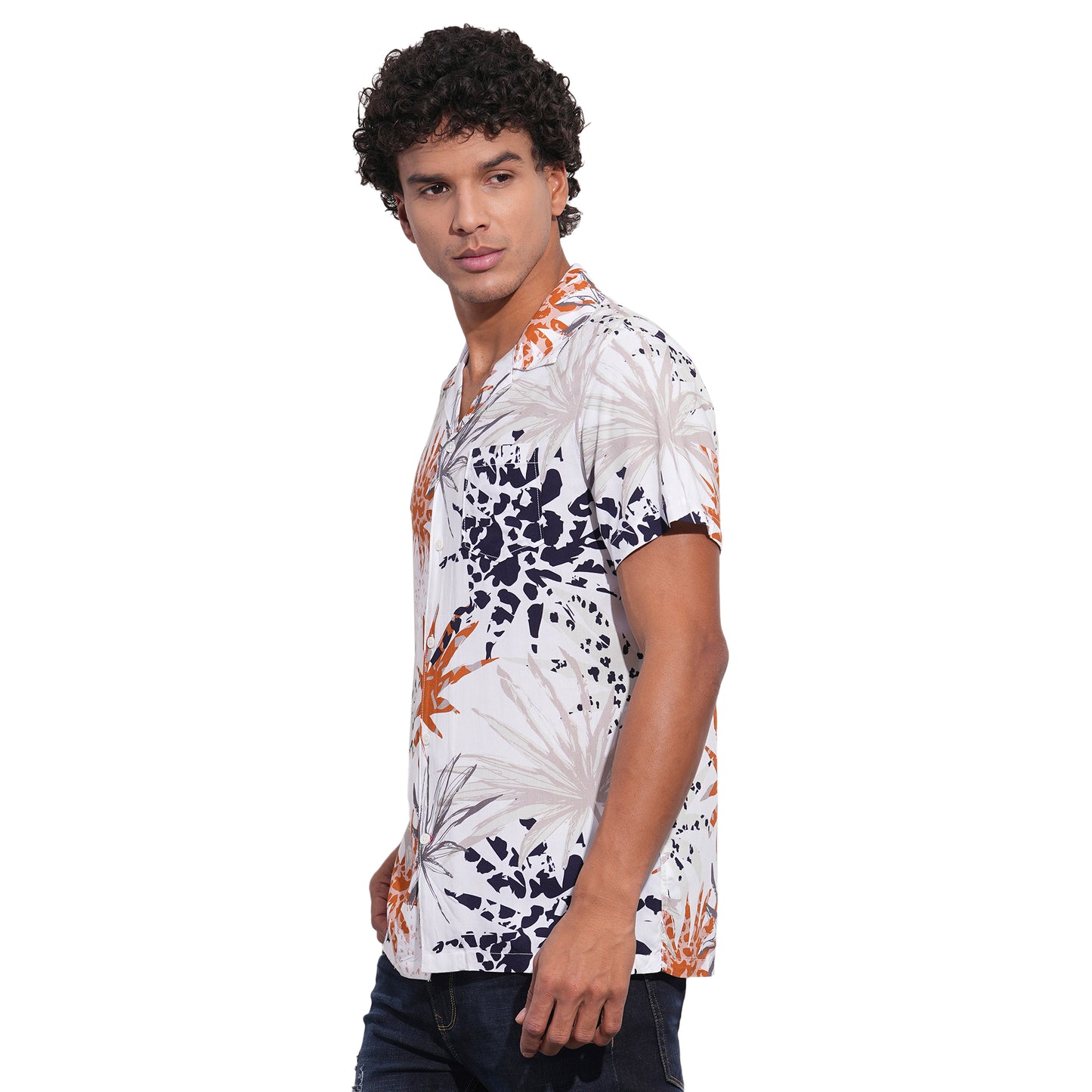 Being Human Mens-Top Shirt White