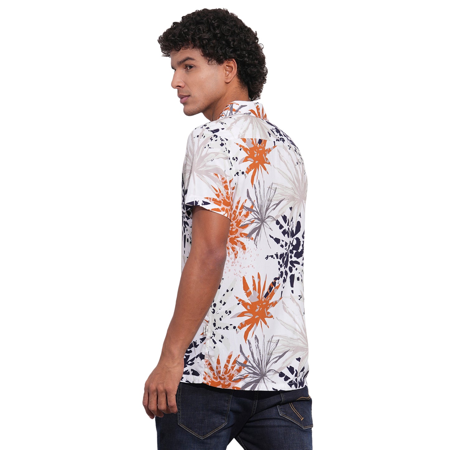 Being Human Mens-Top Shirt White