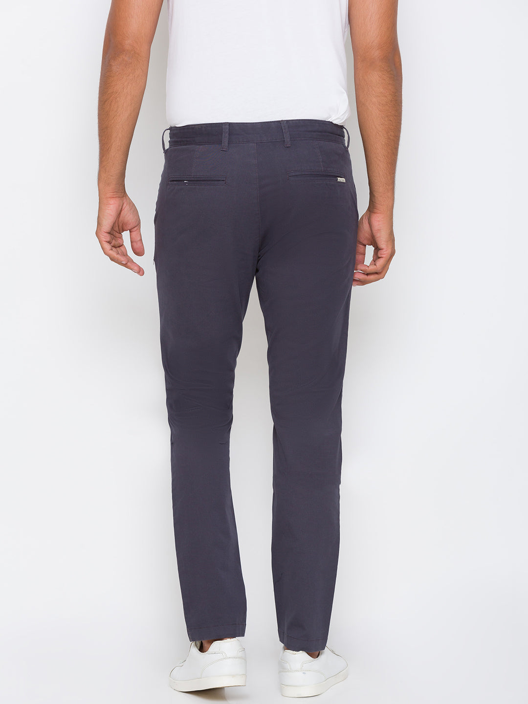 Being Human Men Slim Fit Chino-Charcoal