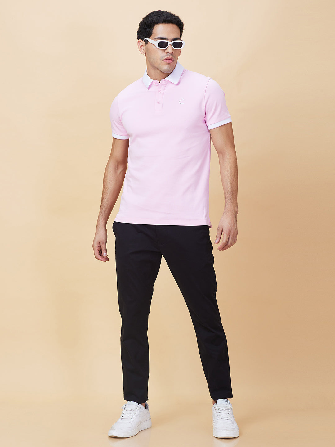 Being Human Mens-Bottom Chino Black