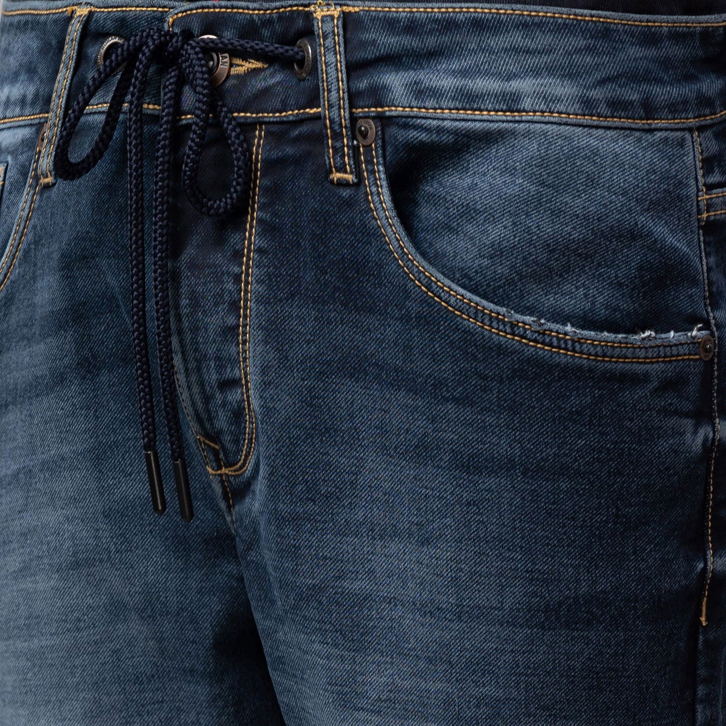 Being Human Men Jogger Fit Denim-Mid Tone - beinghumanbd -