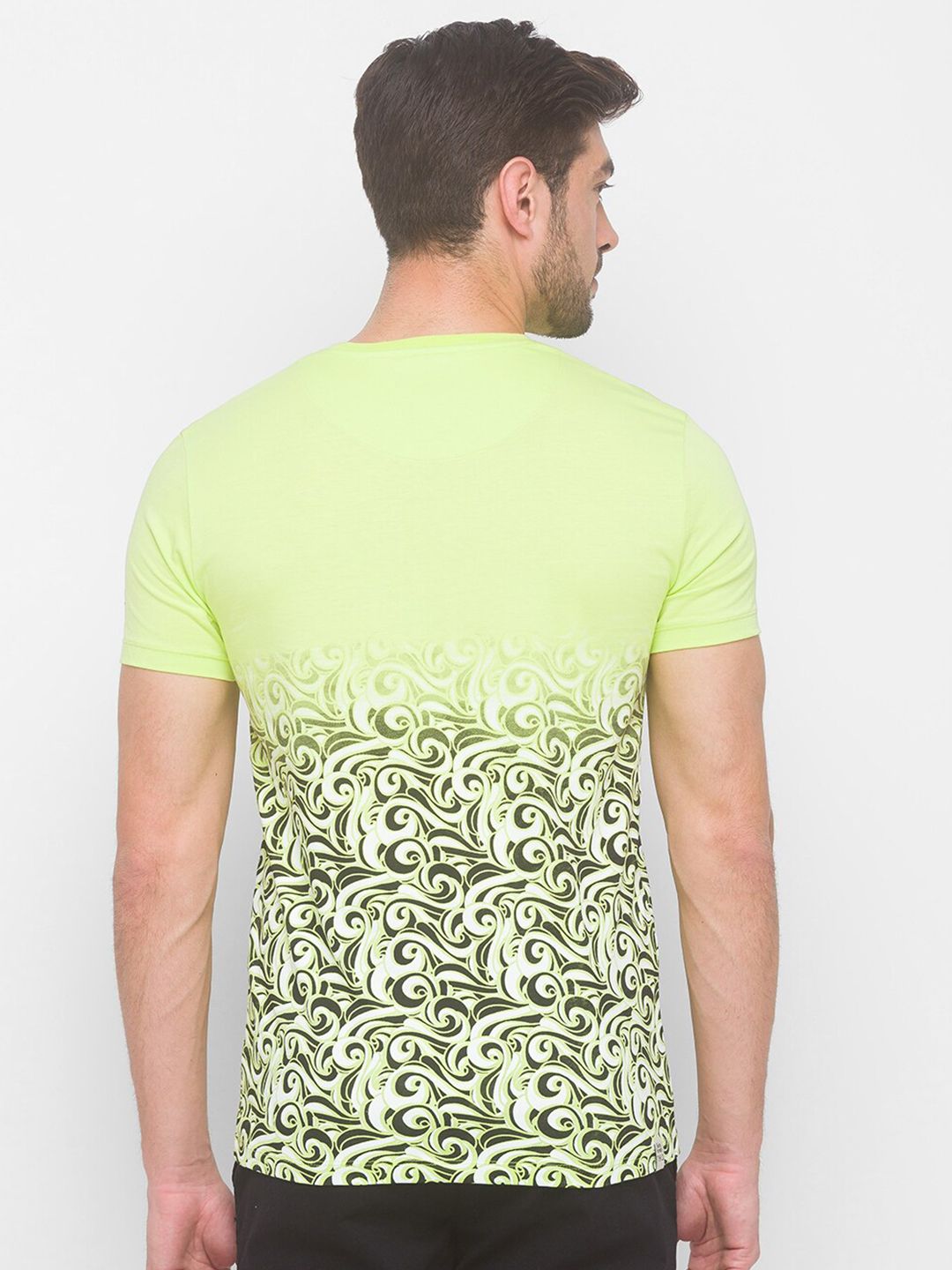 Being Human Men None T-Shirts-Wax Yellow - beinghumanbd -