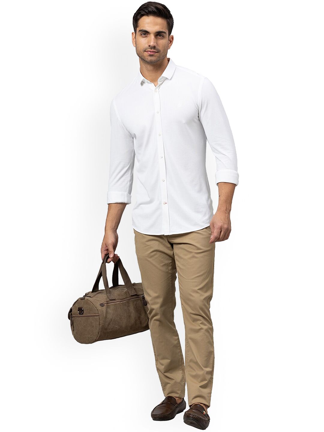Being Human Men Regular Fit Chino-Beige, Black, Brown, Charcoal & Olive - beinghumanbd -