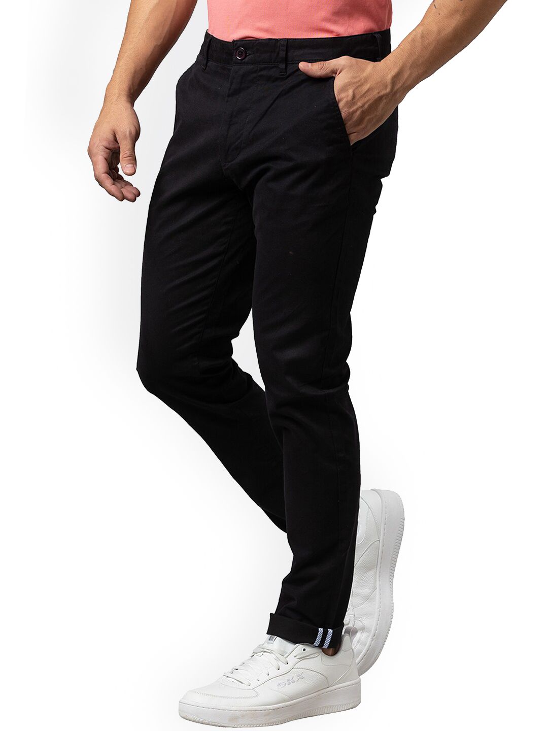 Being Human Men Regular Fit Chino-Beige, Black, Brown, Charcoal & Olive - beinghumanbd -