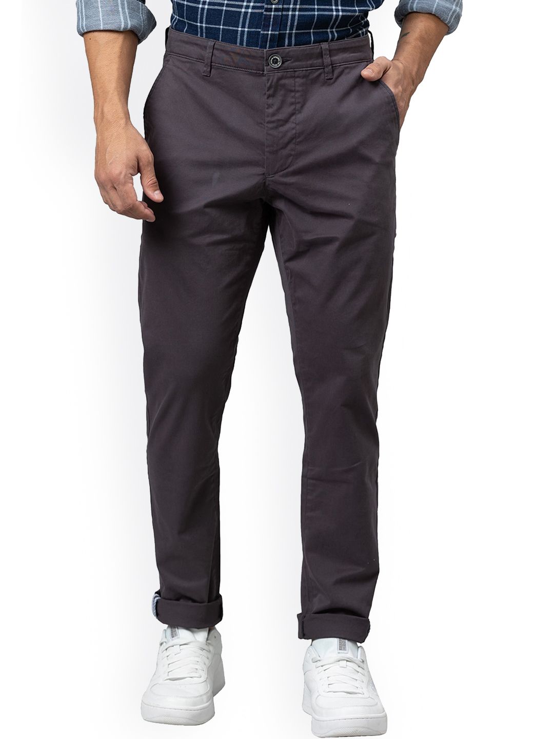 Being Human Men Regular Fit Chino-Beige, Black, Brown, Charcoal & Olive - beinghumanbd -