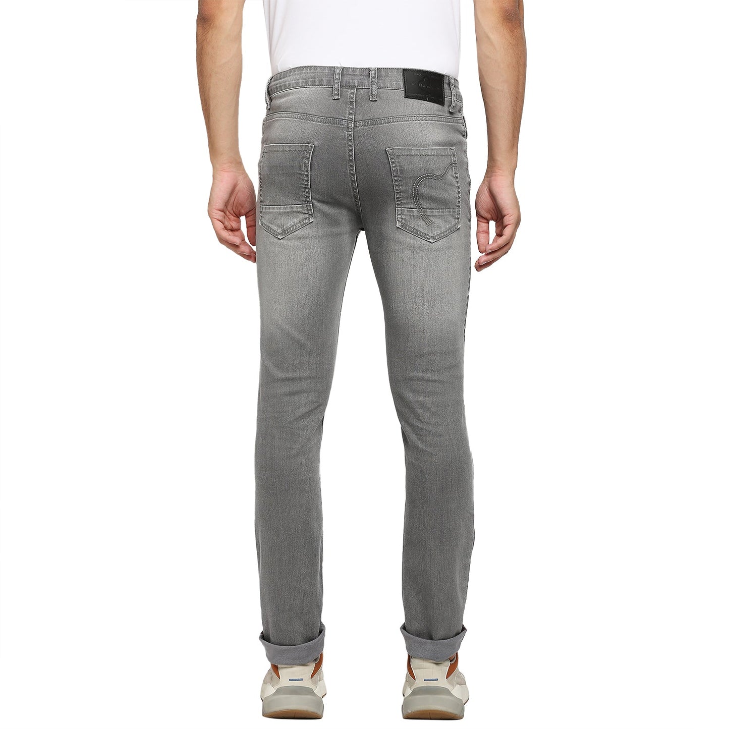 Being Human Men Skinny Fit Denim-Grey Tone - beinghumanbd -