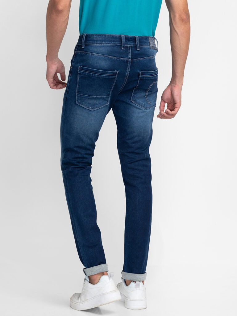 Being Human Men Slim Fit Denim-Mid Tone - beinghumanbd -