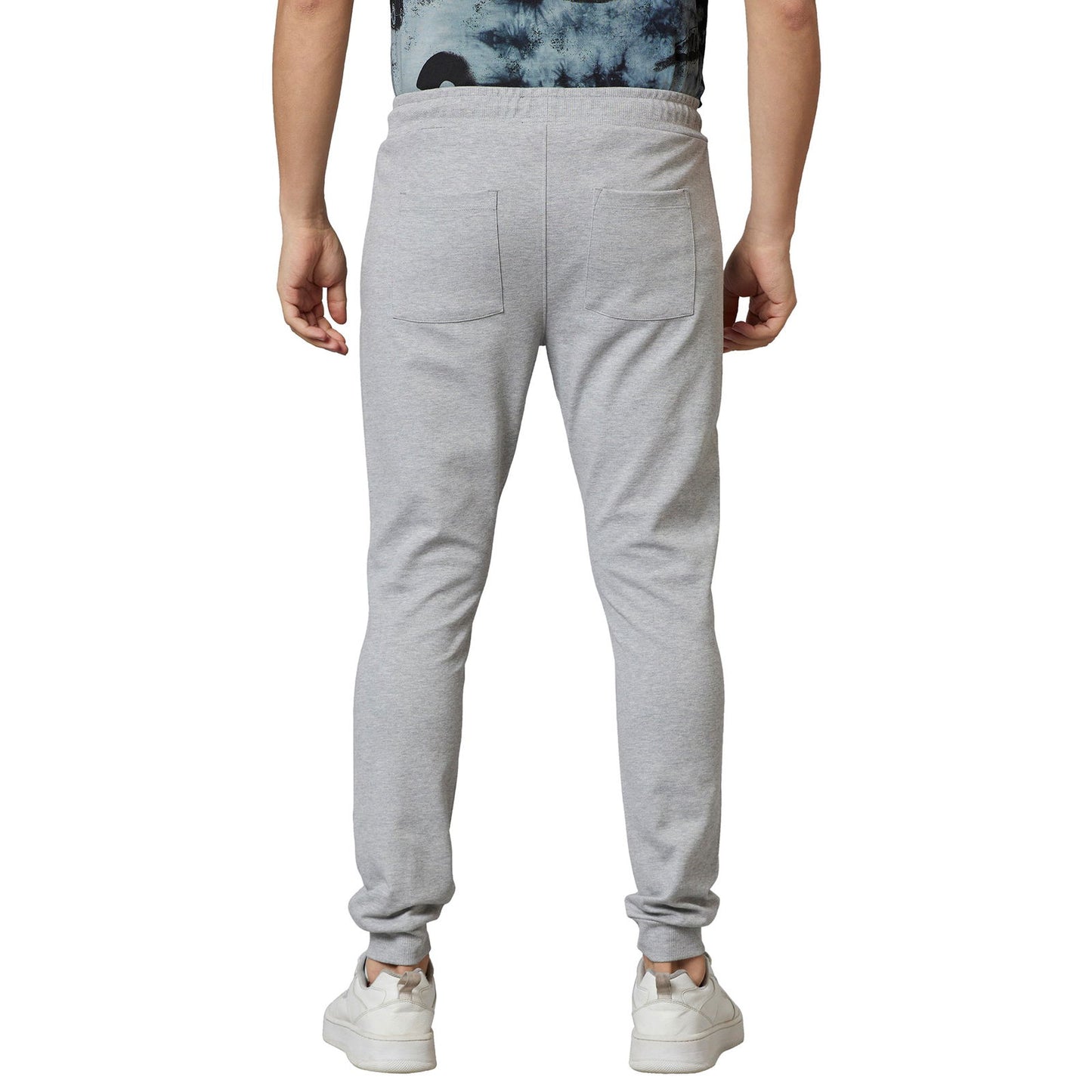 Being Human Men Track Pants-Grey Melange - beinghumanbd -