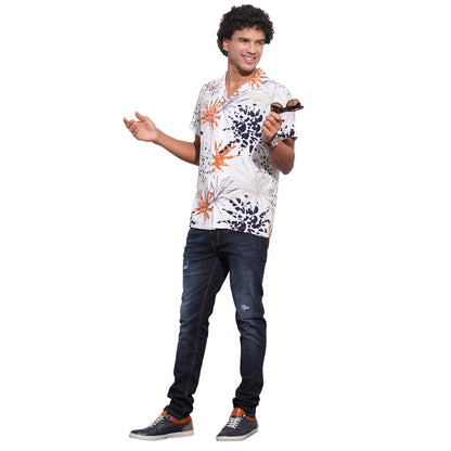 Being Human Mens-Top Shirt White