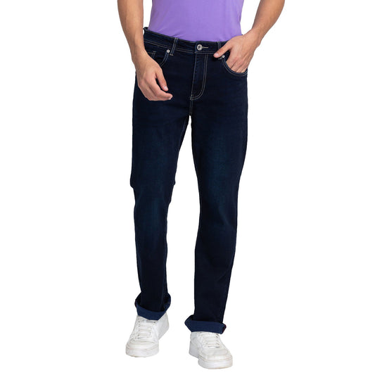 Being Human Men Boot Cut Fit Denim-Dark Tone - beinghumanbd - 