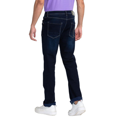 Being Human Men Boot Cut Fit Denim-Dark Tone - beinghumanbd - 