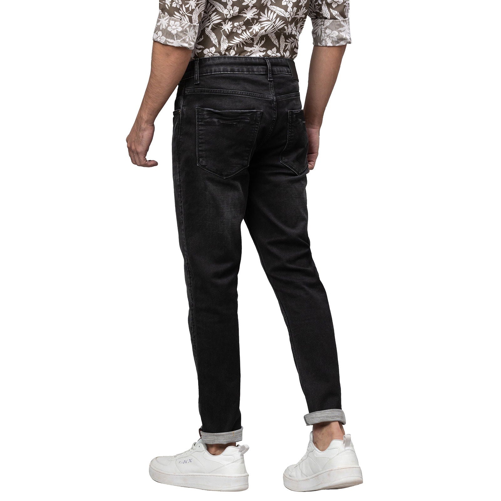 Being Human Men Jogger Fit Denim-Black Tone - beinghumanbd - 