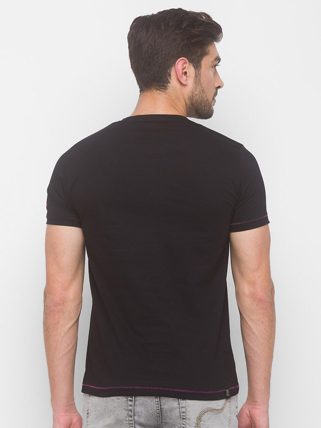 Being Human Men None T-Shirts-Black & Bean green - beinghumanbd - 