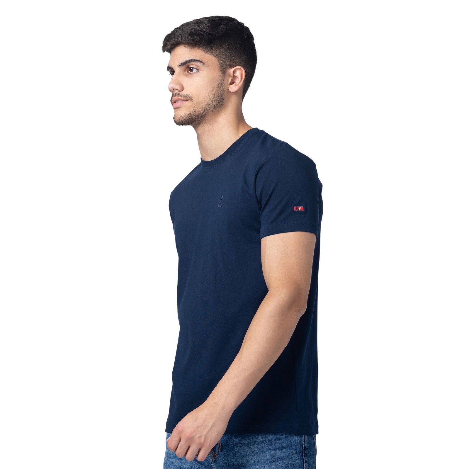 Being Human Men None T-Shirts-Black, Navy & White - beinghumanbd - 