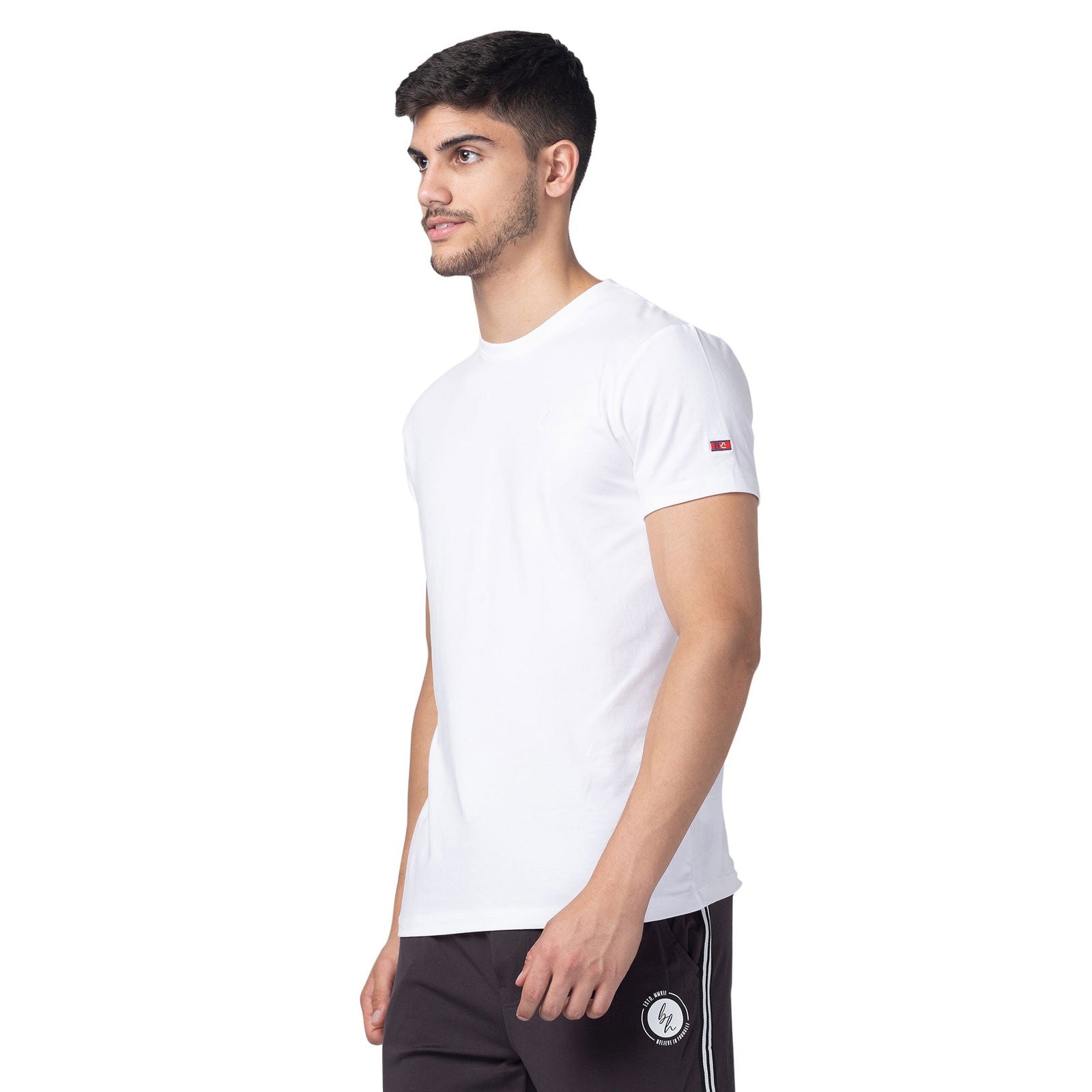 Being Human Men None T-Shirts-Black, Navy & White - beinghumanbd - 