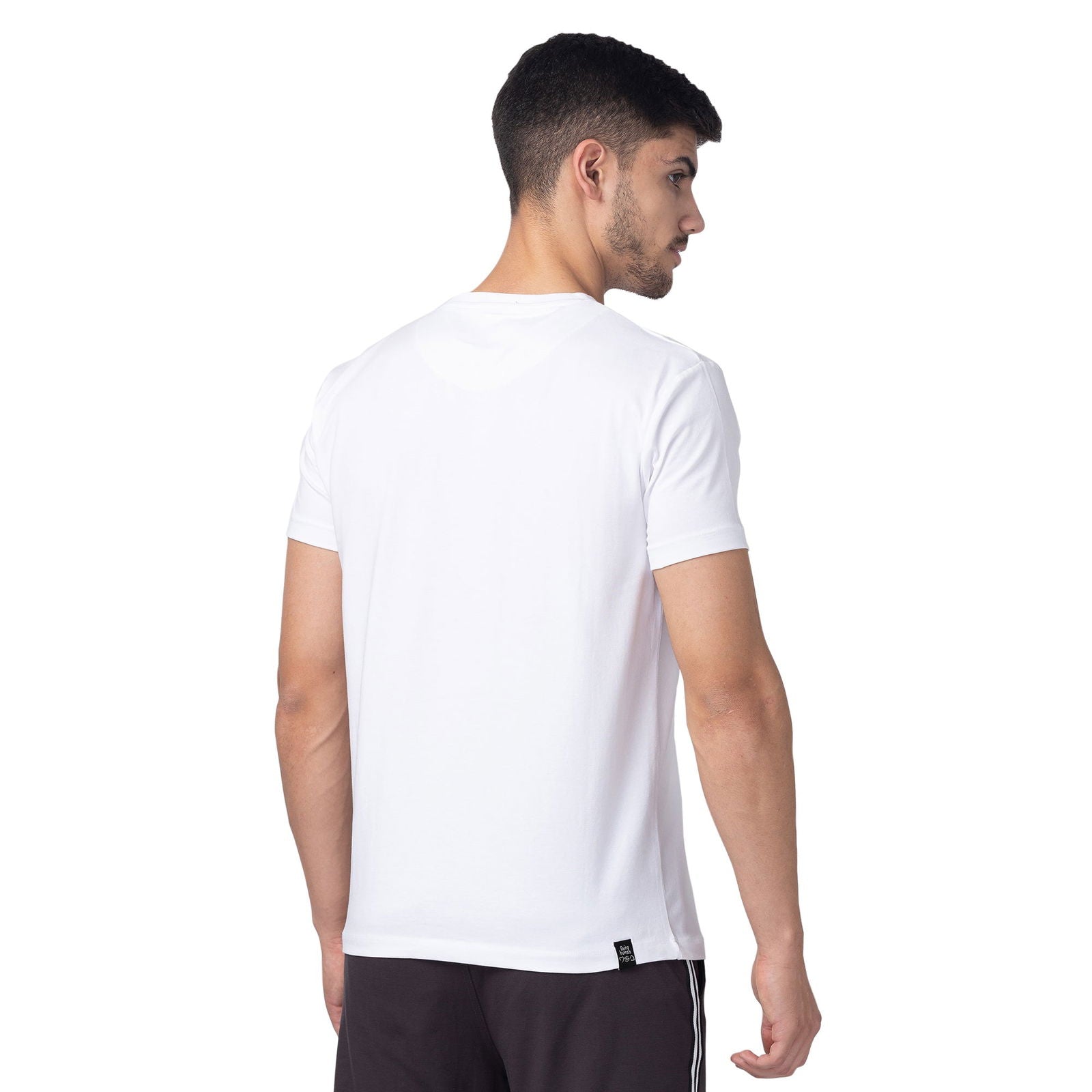 Being Human Men None T-Shirts-Black, Navy & White - beinghumanbd - 