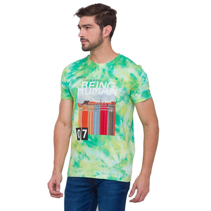 Being Human Men None T-Shirts-Ming Green & Salmon - beinghumanbd - 