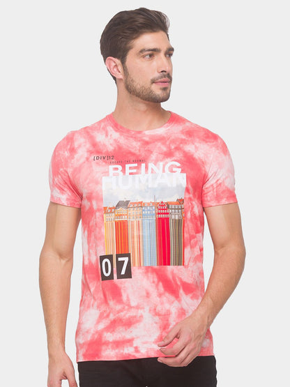 Being Human Men None T-Shirts-Ming Green & Salmon - beinghumanbd - 