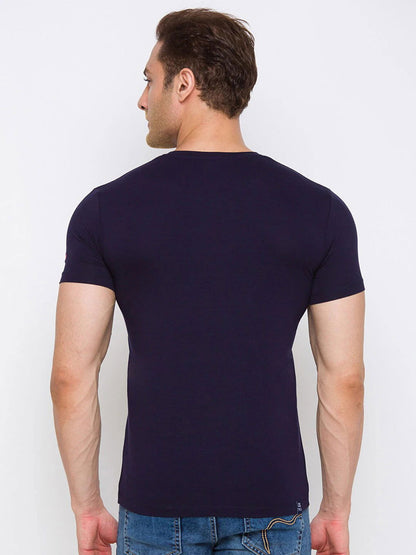 Being Human Men None T-Shirts-Navy - beinghumanbd - 