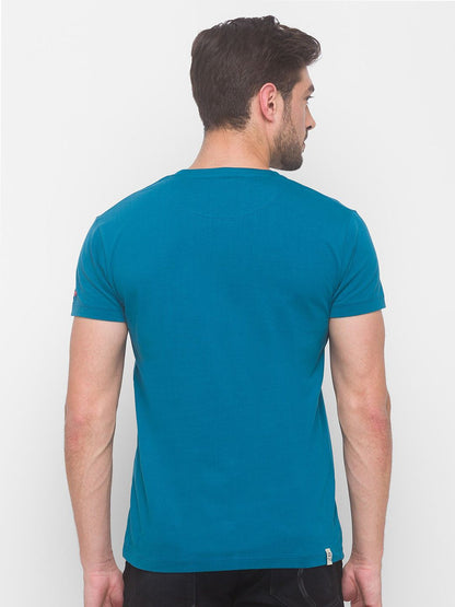 Being Human Men None T-Shirts-Ocean & Seafoam - beinghumanbd - 