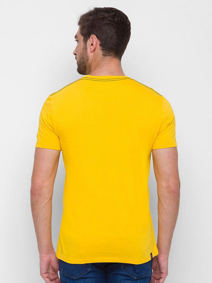 Being Human Men None T-Shirts-Orange & Yellow - beinghumanbd - 