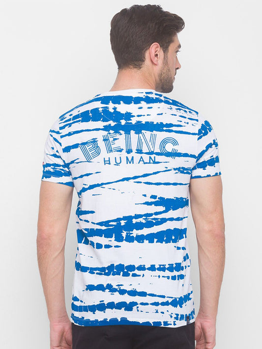 Being Human Men None T-Shirts-White - beinghumanbd - 