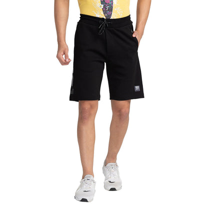 Being Human Men Regular Fit Shorts-Black & Navy - beinghumanbd - 