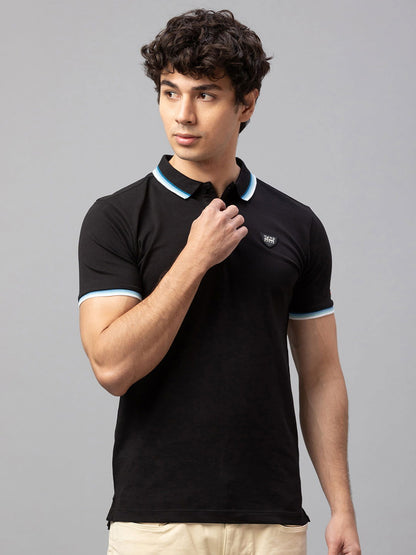 Being Human Men Regular Fit T-Shirts-Black - beinghumanbd - 