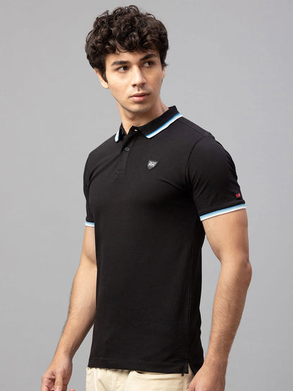 Being Human Men Regular Fit T-Shirts-Black - beinghumanbd - 