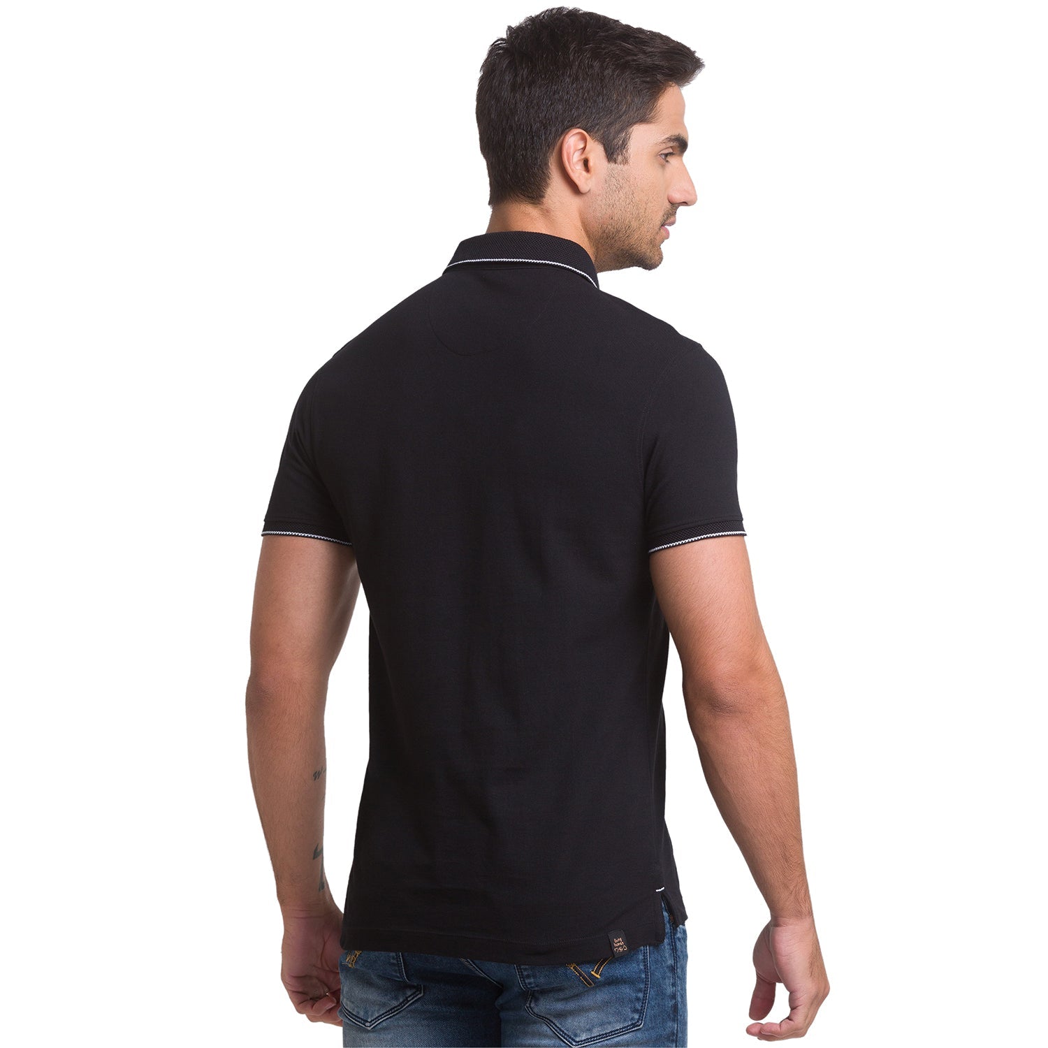 Being Human Men Regular Fit T-Shirts-Black & Green - beinghumanbd - 