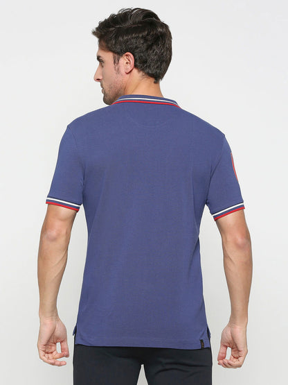 Being Human Men Regular Fit T-Shirts-Navy - beinghumanbd - 