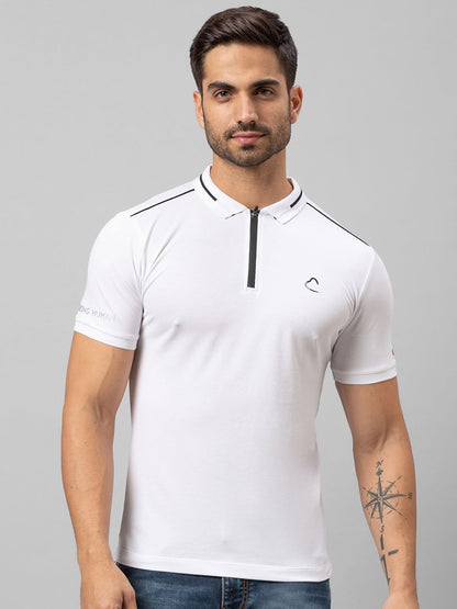 Being Human Men Regular Fit T-Shirts-White - beinghumanbd - 