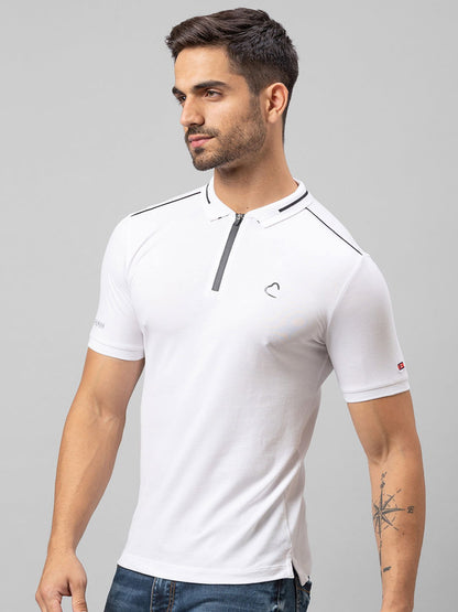 Being Human Men Regular Fit T-Shirts-White - beinghumanbd - 