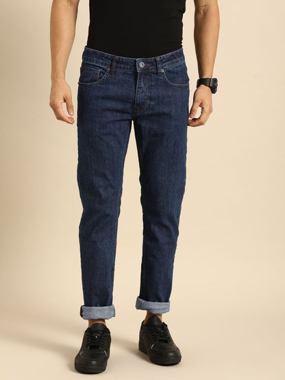Being Human Men Skinny Fit Denim-Dark Tone - beinghumanbd - 