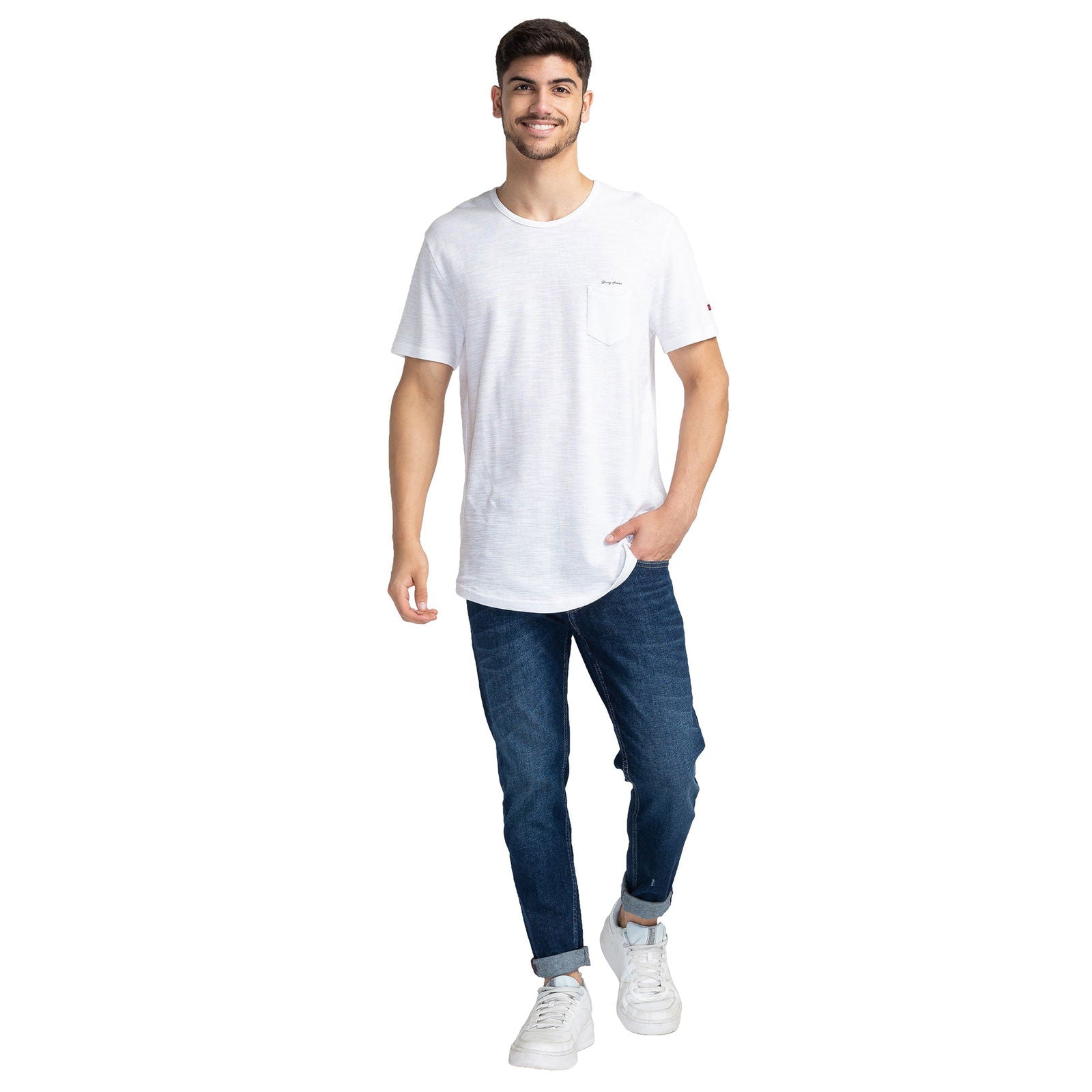Being Human Men Skinny Fit Denim-Light Tone - beinghumanbd - 