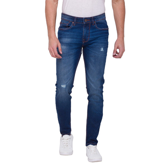 Being Human Men Skinny Fit Denim-Mid Tone - beinghumanbd - 