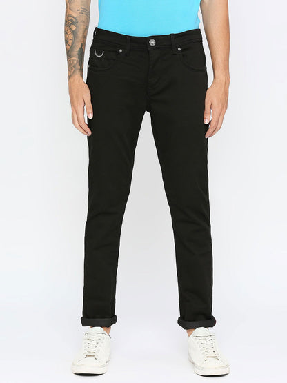 Being Human Men Slim Fit Denim-Black Tone - beinghumanbd - 