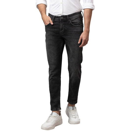 Being Human Men Slim Fit Denim-Black Tone - beinghumanbd - 