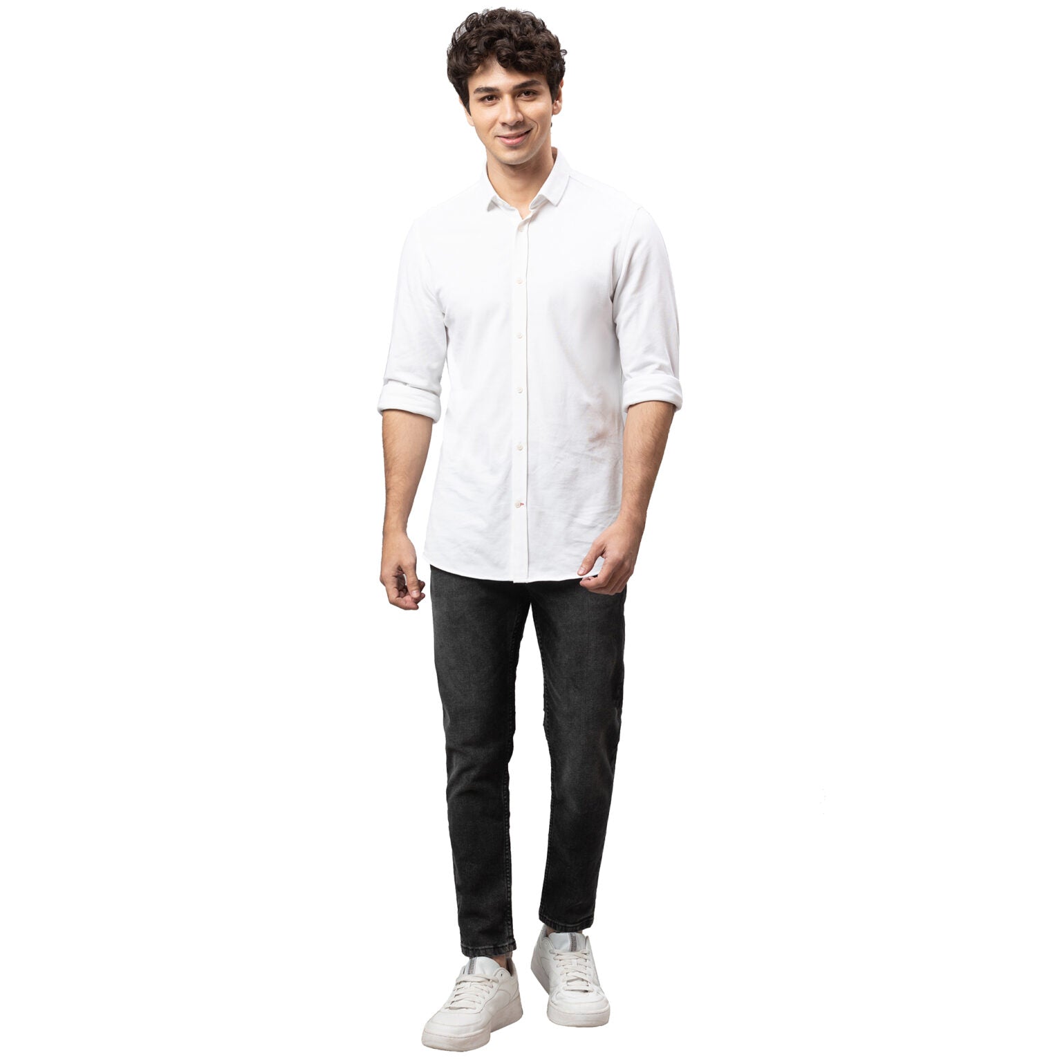 Being Human Men Slim Fit Denim-Black Tone - beinghumanbd - 