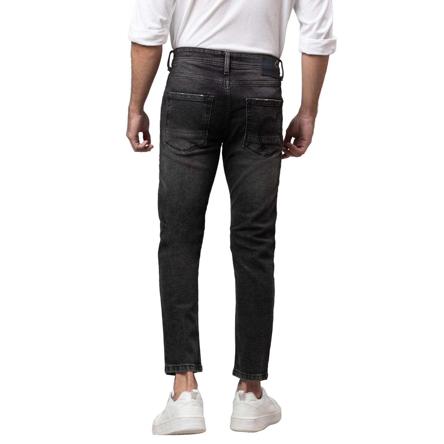 Being Human Men Slim Fit Denim-Black Tone - beinghumanbd - 