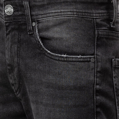 Being Human Men Slim Fit Denim-Black Tone - beinghumanbd - 